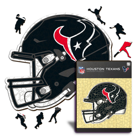 Houston Texans™ Casco - Rompecabezas de Madera