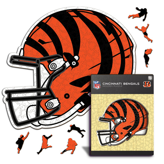 Cincinnati Bengals™ Casco - Rompecabezas de Madera