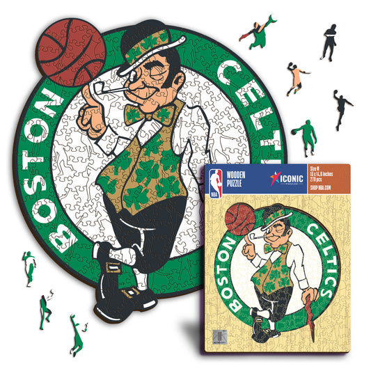 Boston Celtics™ - Rompecabezas de Madera
