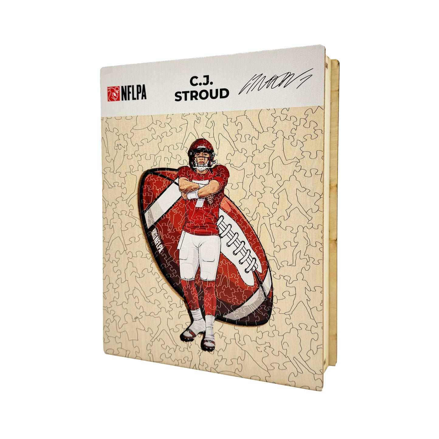 C.J. Stroud - Rompecabezas de Madera