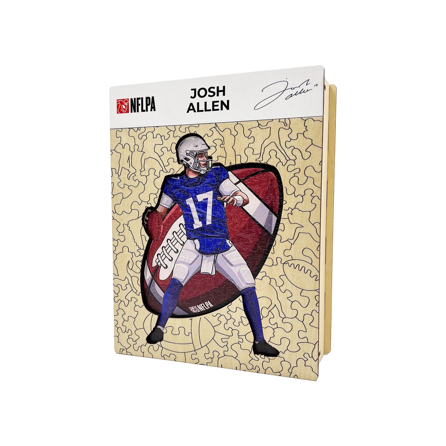 Josh Allen - Rompecabezas de Madera