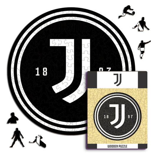 Juventus FC® Logo - Rompecabezas de Madera