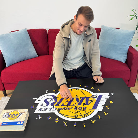 Los Angeles Lakers™ - Rompecabezas de Madera