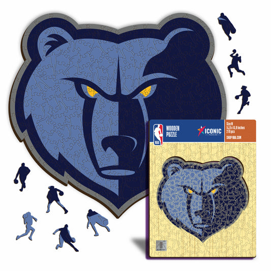 Memphis Grizzlies™ - Rompecabezas de Madera