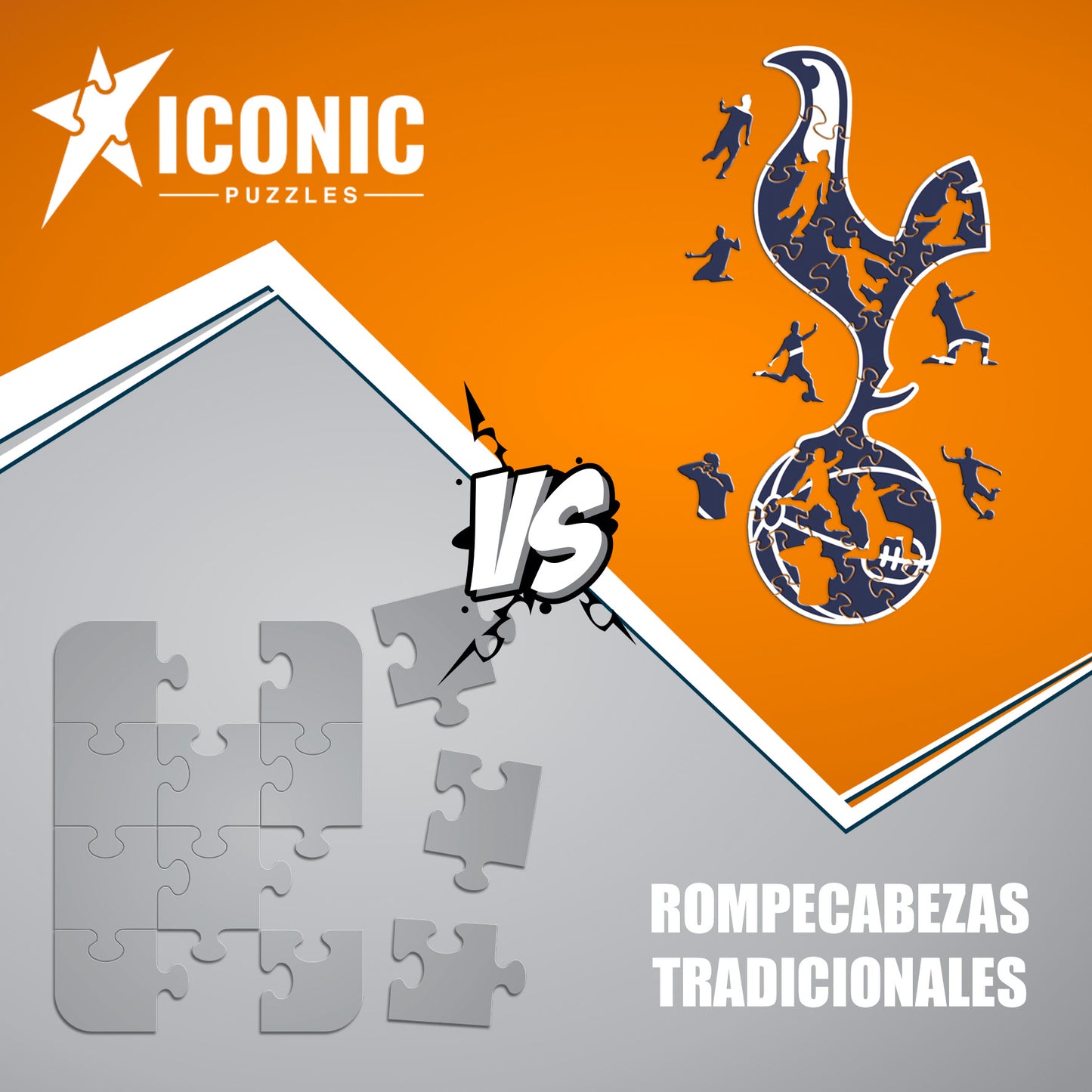 Tottenham Hotspur FC® Logo - Rompecabezas de Madera