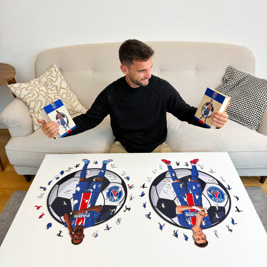 Ousmane Dembélé - Rompecabezas de Madera