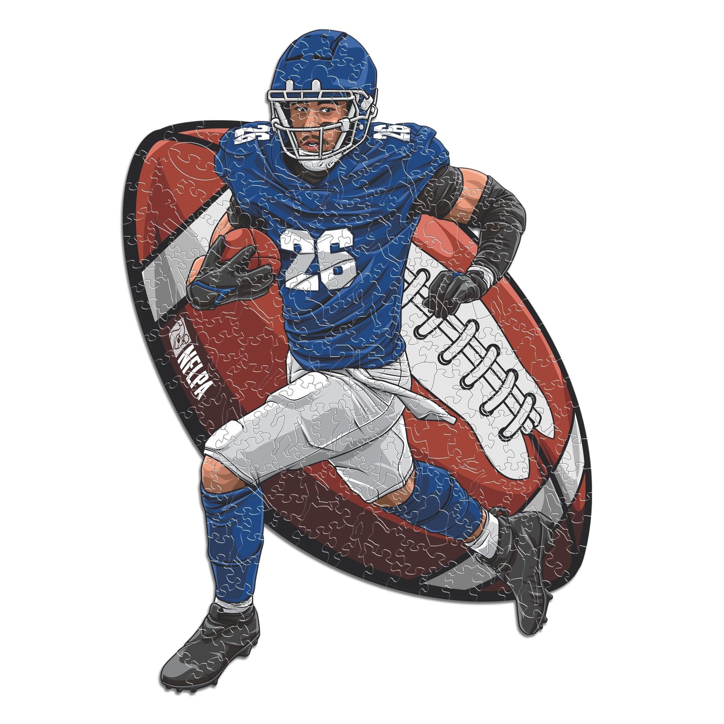 Saquon Barkley - Rompecabezas de Madera