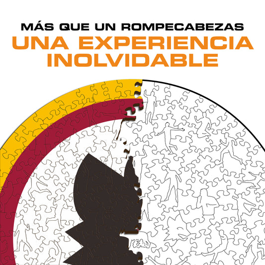 AS Roma® Logo Lupetto - Rompecabezas de Madera