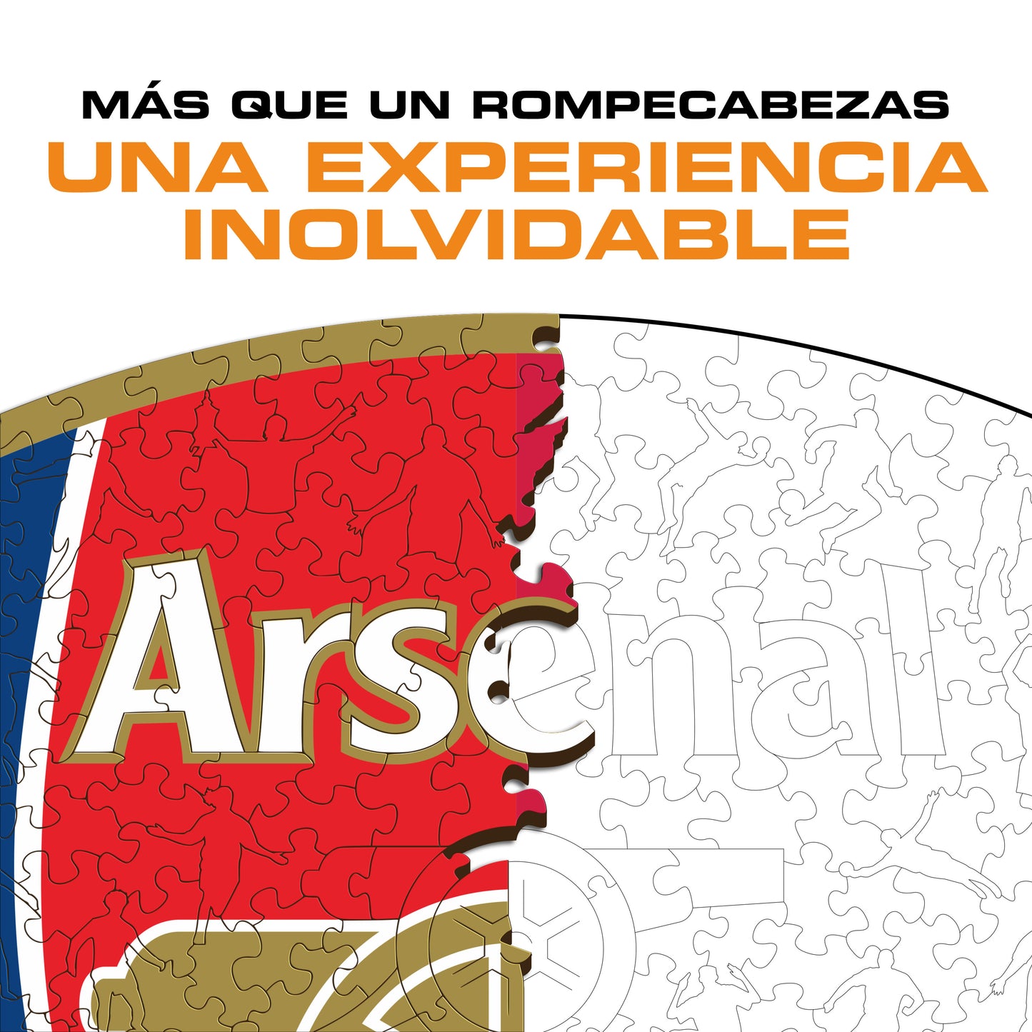 Arsenal FC® Logo - Rompecabezas de Madera