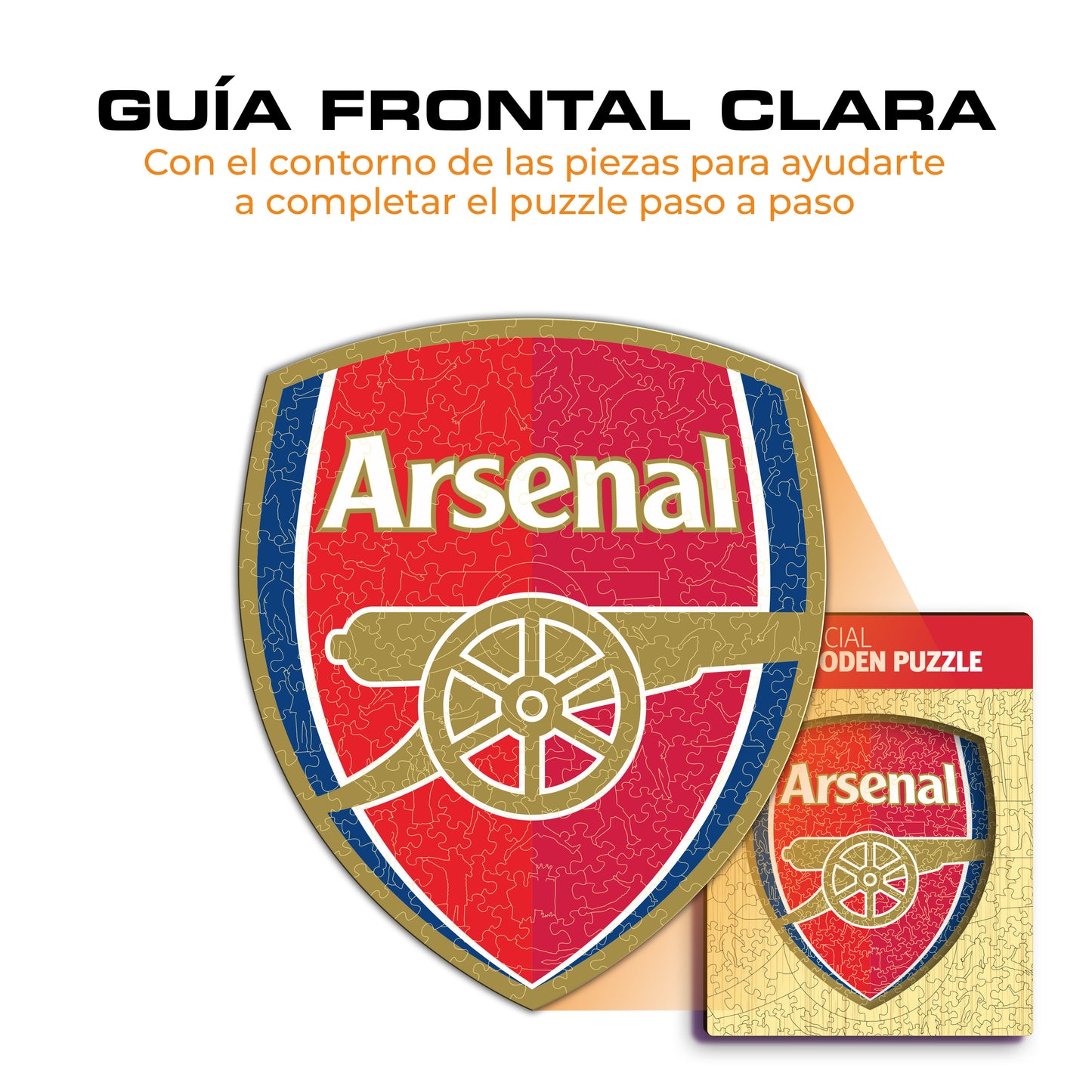 Arsenal FC® Logo - Rompecabezas de Madera