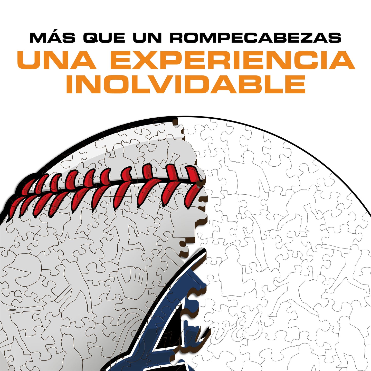 Atlanta Braves™ - Rompecabezas de Madera