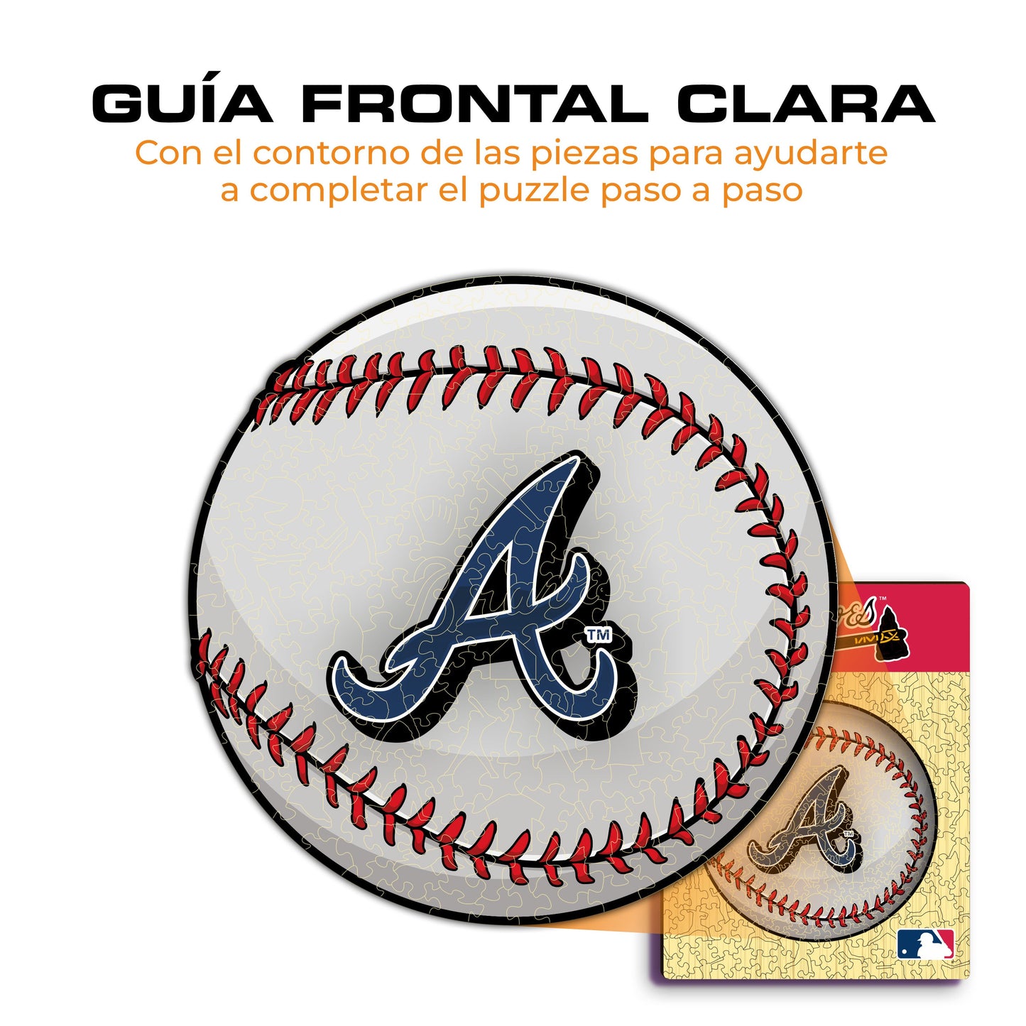 Atlanta Braves™ - Rompecabezas de Madera