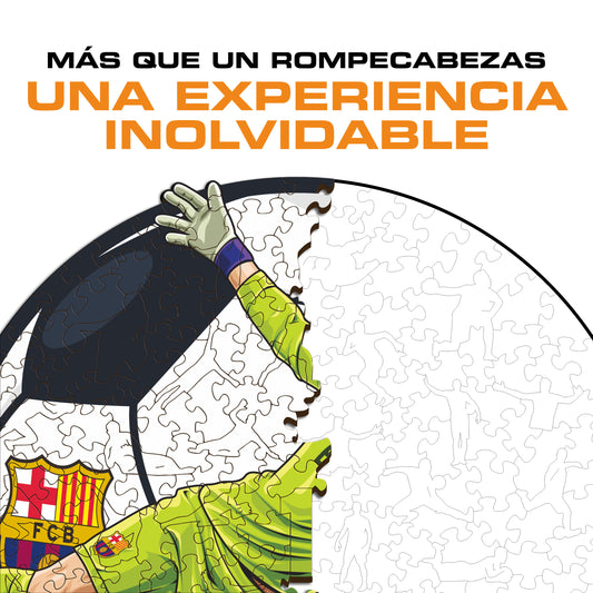 Marc-André Ter Stegen - Rompecabezas de Madera