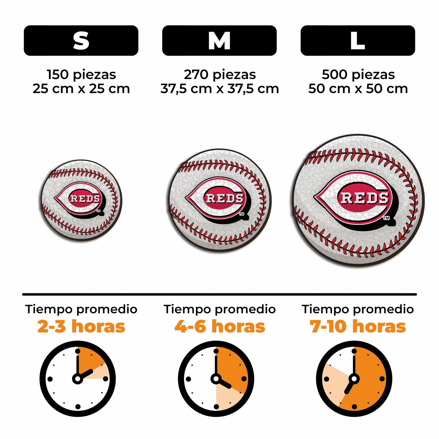 Cincinnati Reds™ - Rompecabezas de Madera