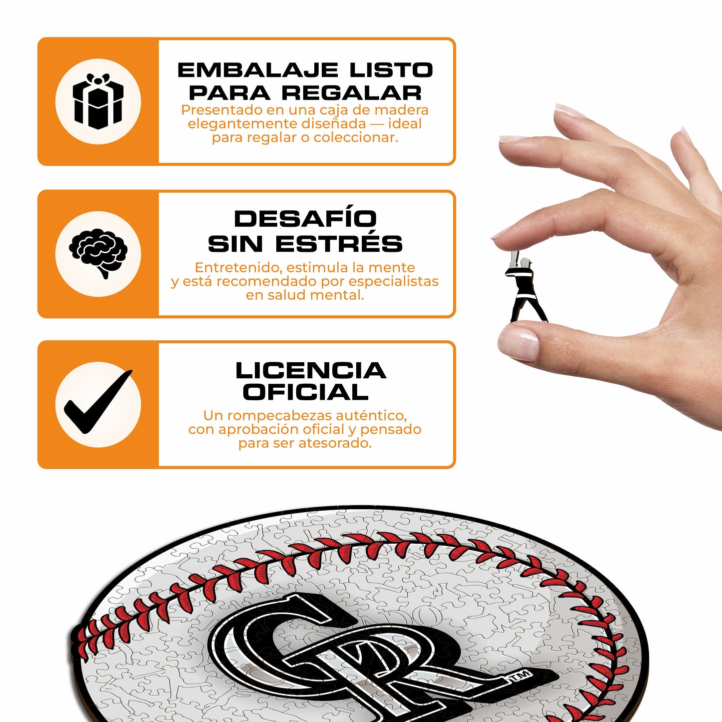 Colorado Rockies™ - Rompecabezas de Madera