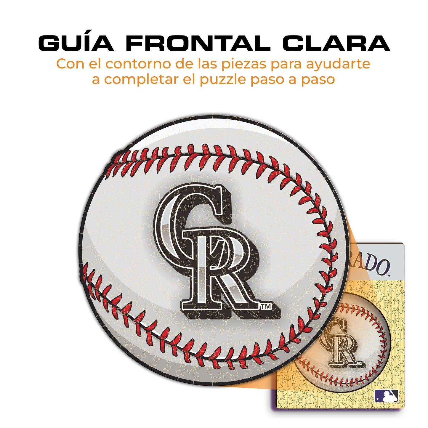 Colorado Rockies™ - Rompecabezas de Madera