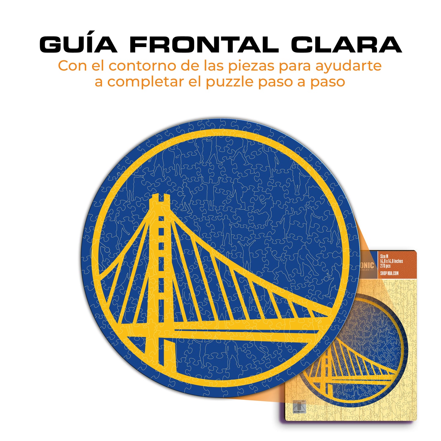 Golden State Warriors™ - Rompecabezas de Madera