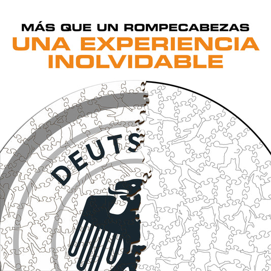 Logo Alemania® - Rompecabezas de Madera