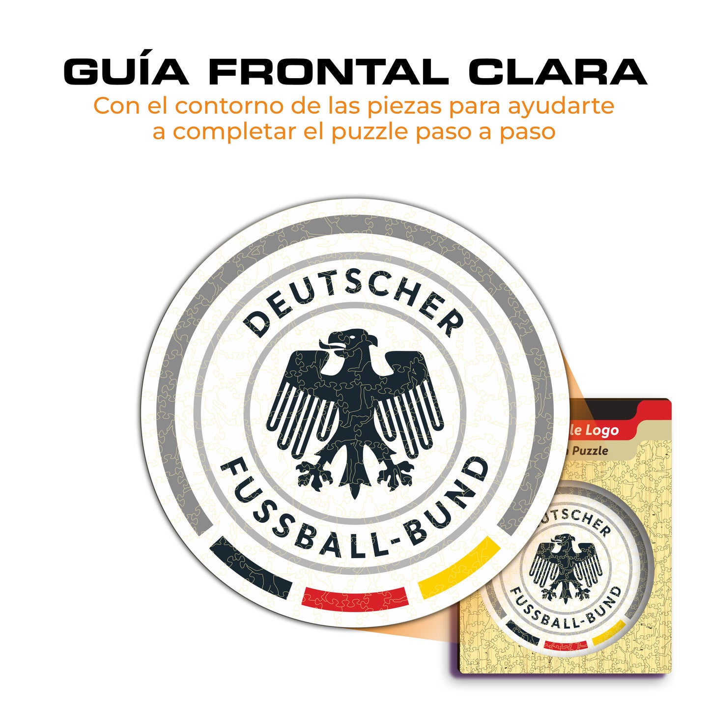 Logo Alemania® - Rompecabezas de Madera