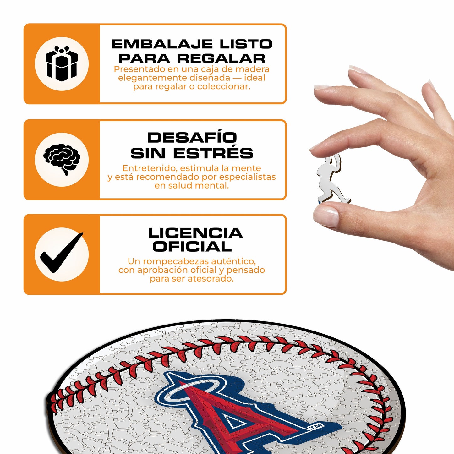 Los Angeles Angels™ - Rompecabezas de Madera