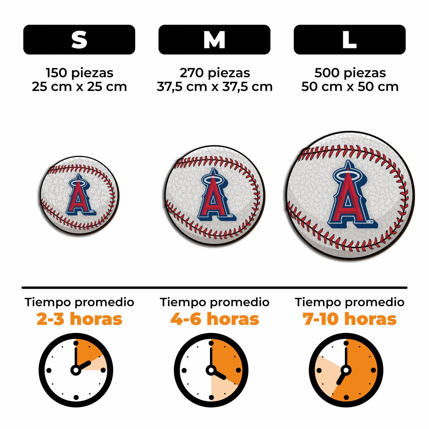 Los Angeles Angels™ - Rompecabezas de Madera