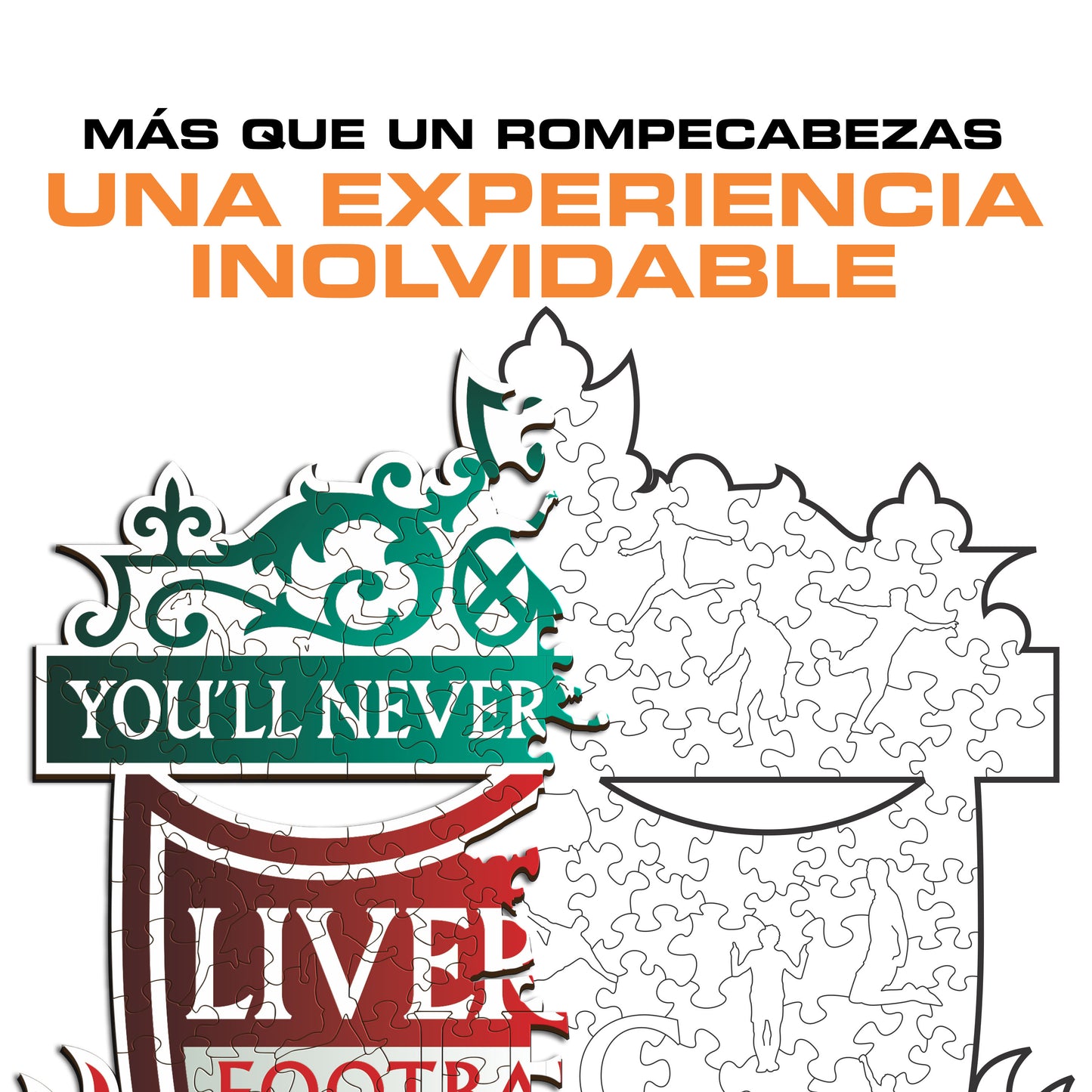 Liverpool FC® Logo - Rompecabezas de Madera
