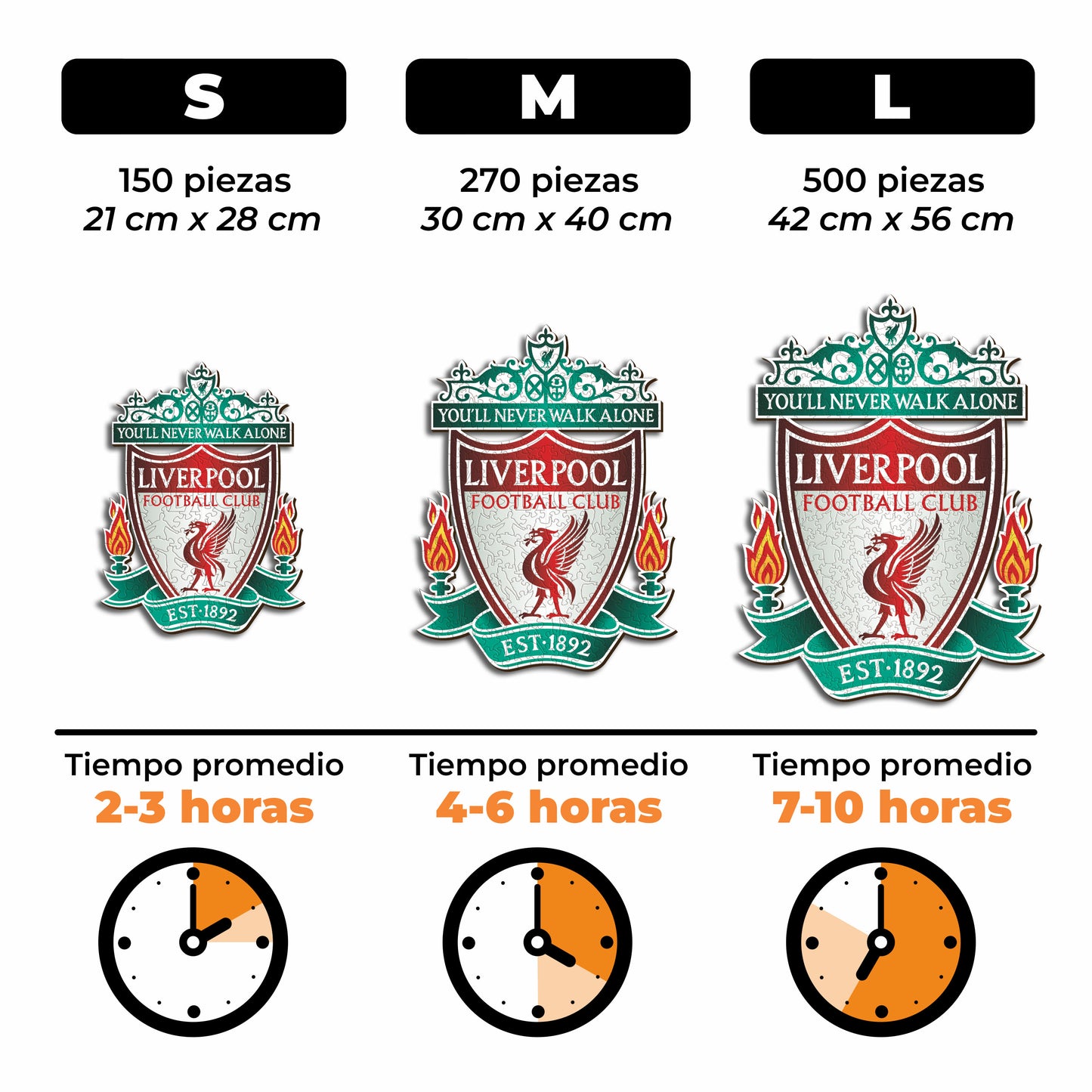 Liverpool FC® Logo - Rompecabezas de Madera