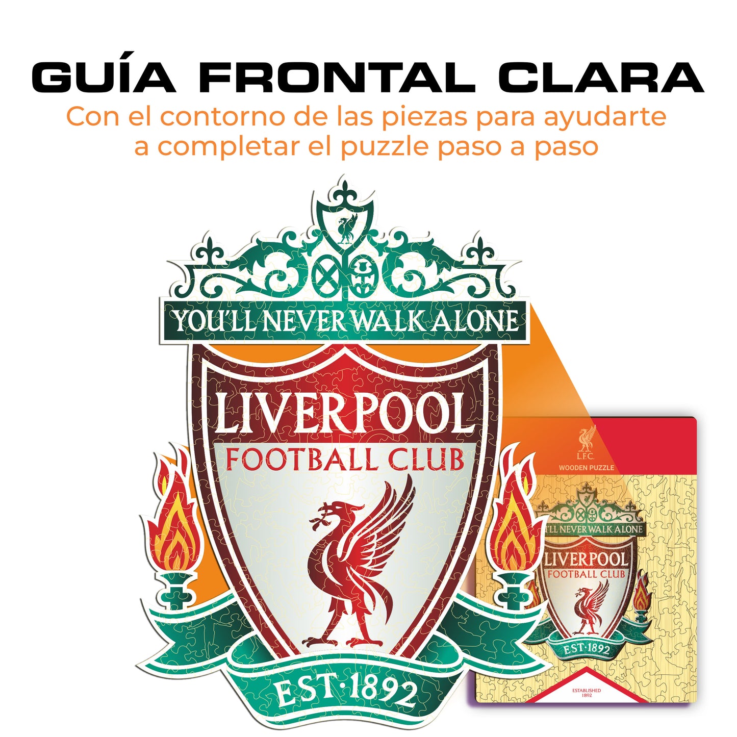 Liverpool FC® Logo - Rompecabezas de Madera