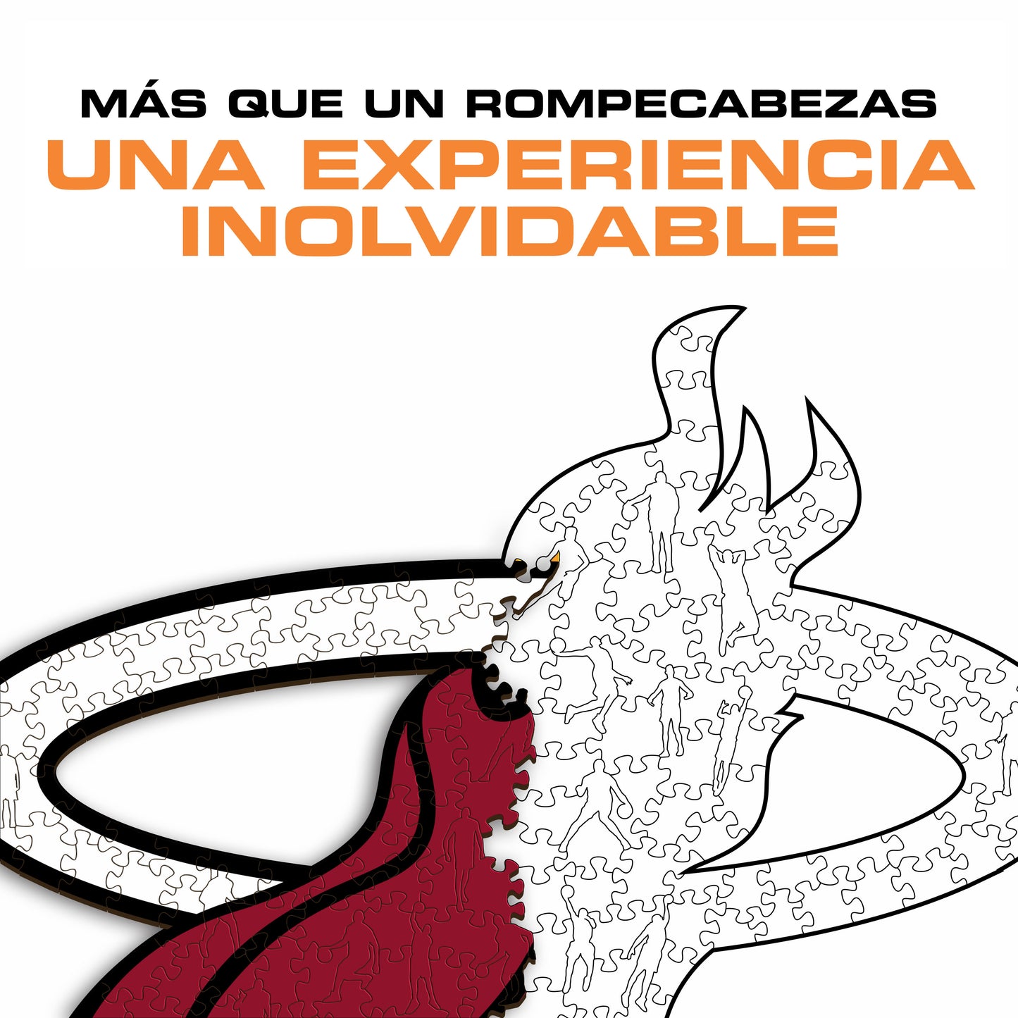 Miami Heat™ - Rompecabezas de Madera