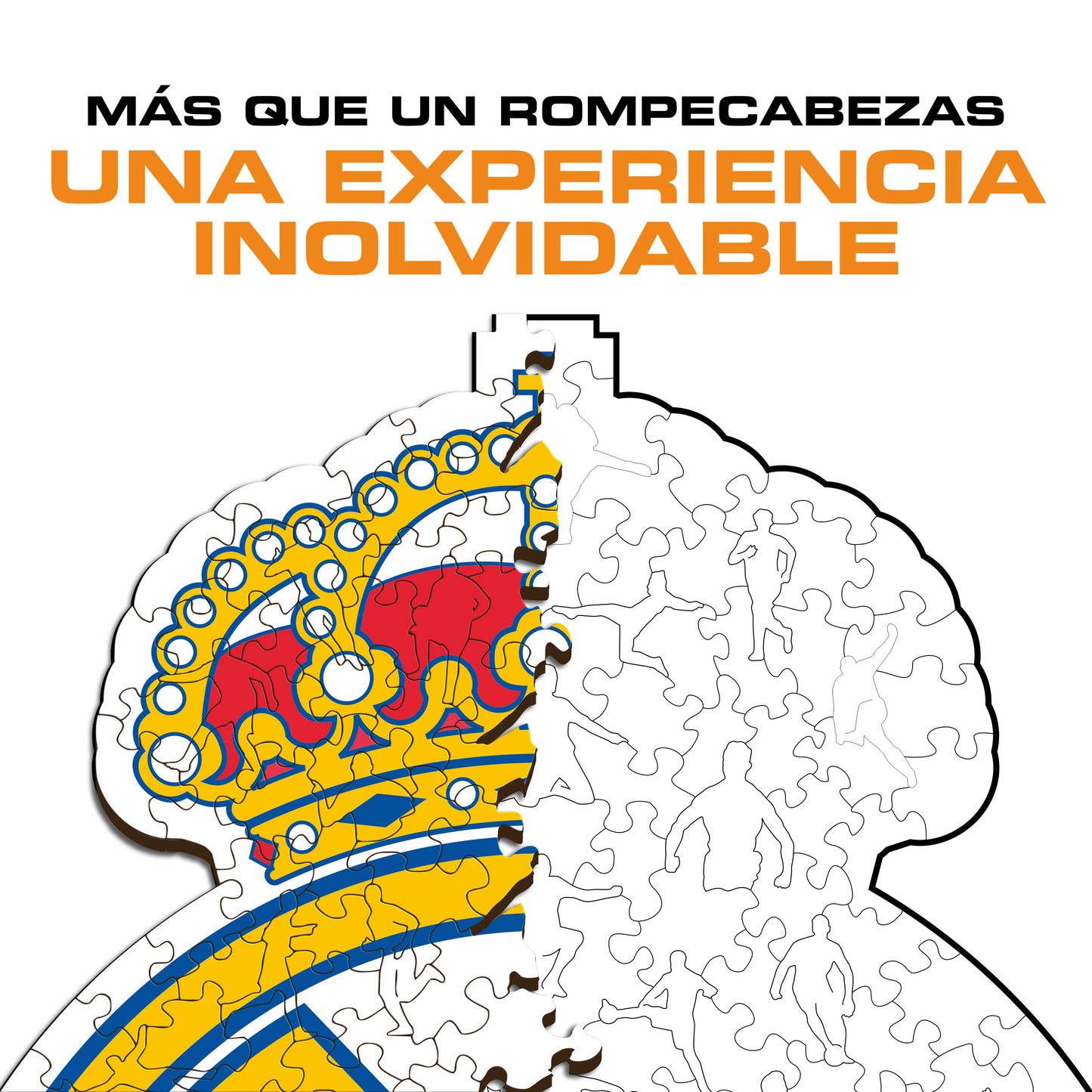 2 PACK Real Madrid CF® Logo + Equipo