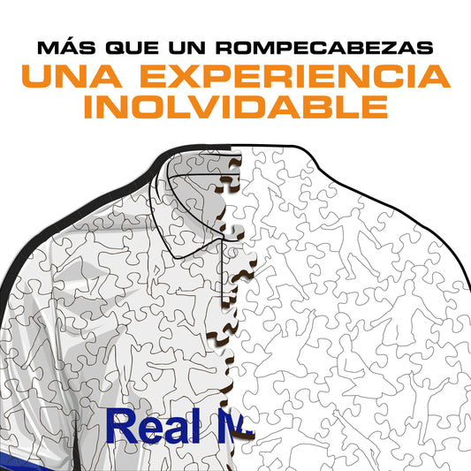 Real Madrid CF® Camiseta - Rompecabezas de Madera