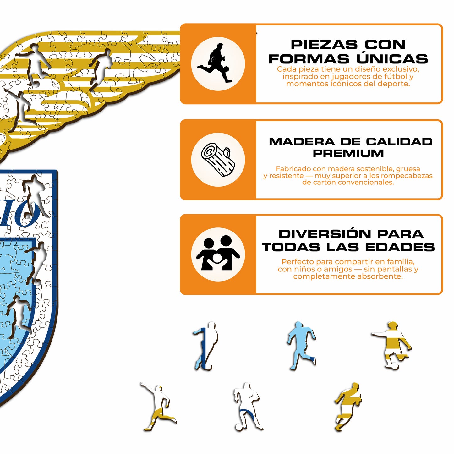 SS Lazio® Logo - Rompecabezas de Madera