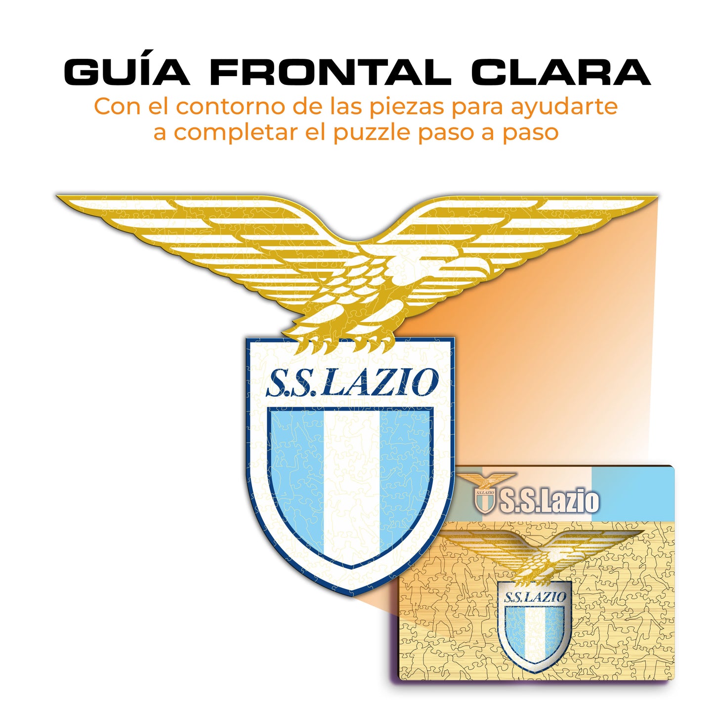 SS Lazio® Logo - Rompecabezas de Madera