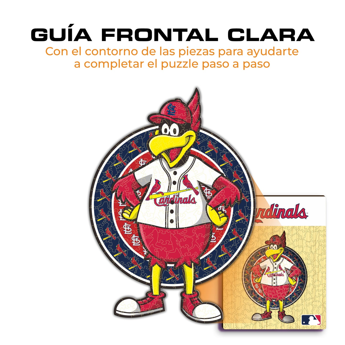 St. Louis Cardinals™ Mascota - Rompecabezas de Madera