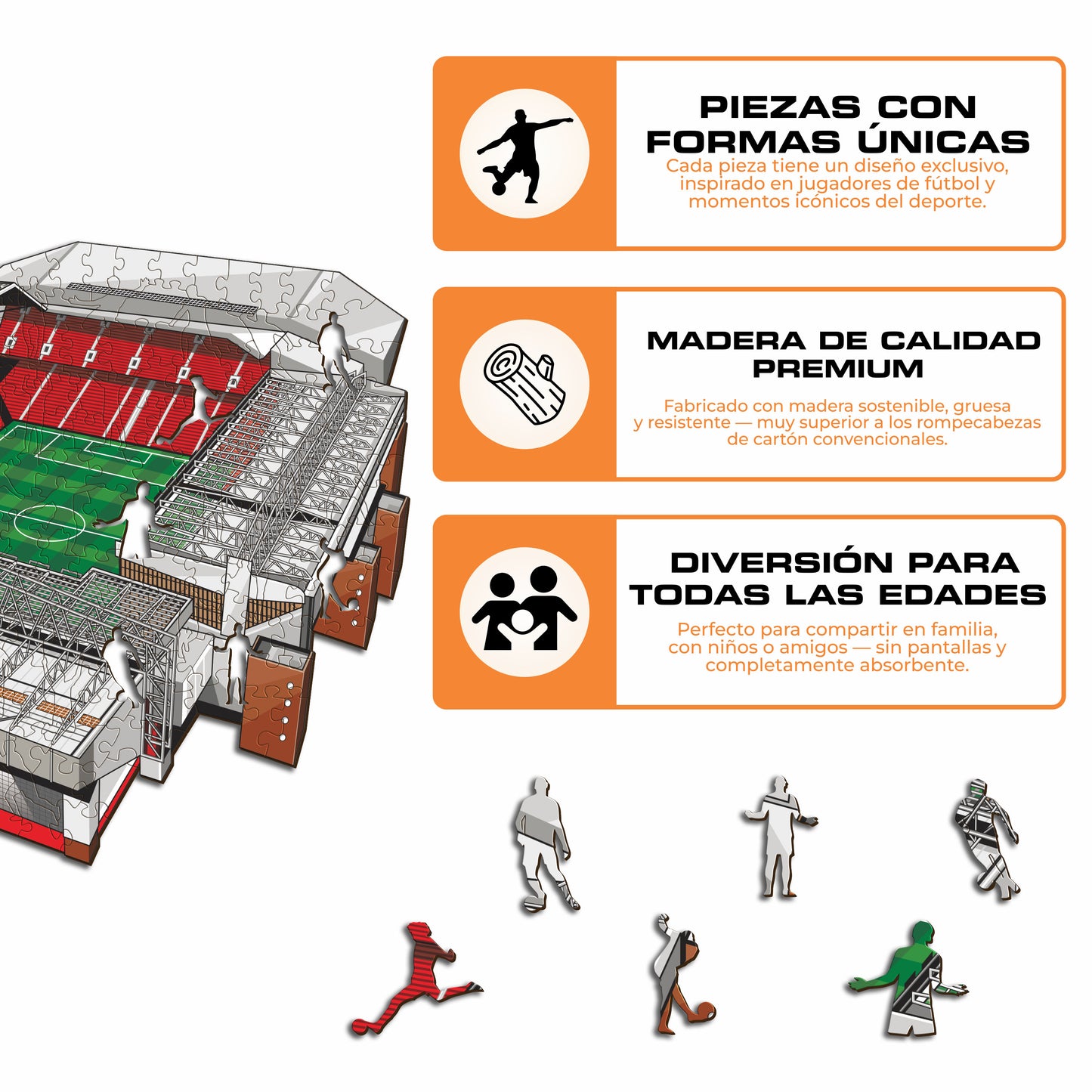 Liverpool FC® Anfield Stadium - Rompecabezas de Madera