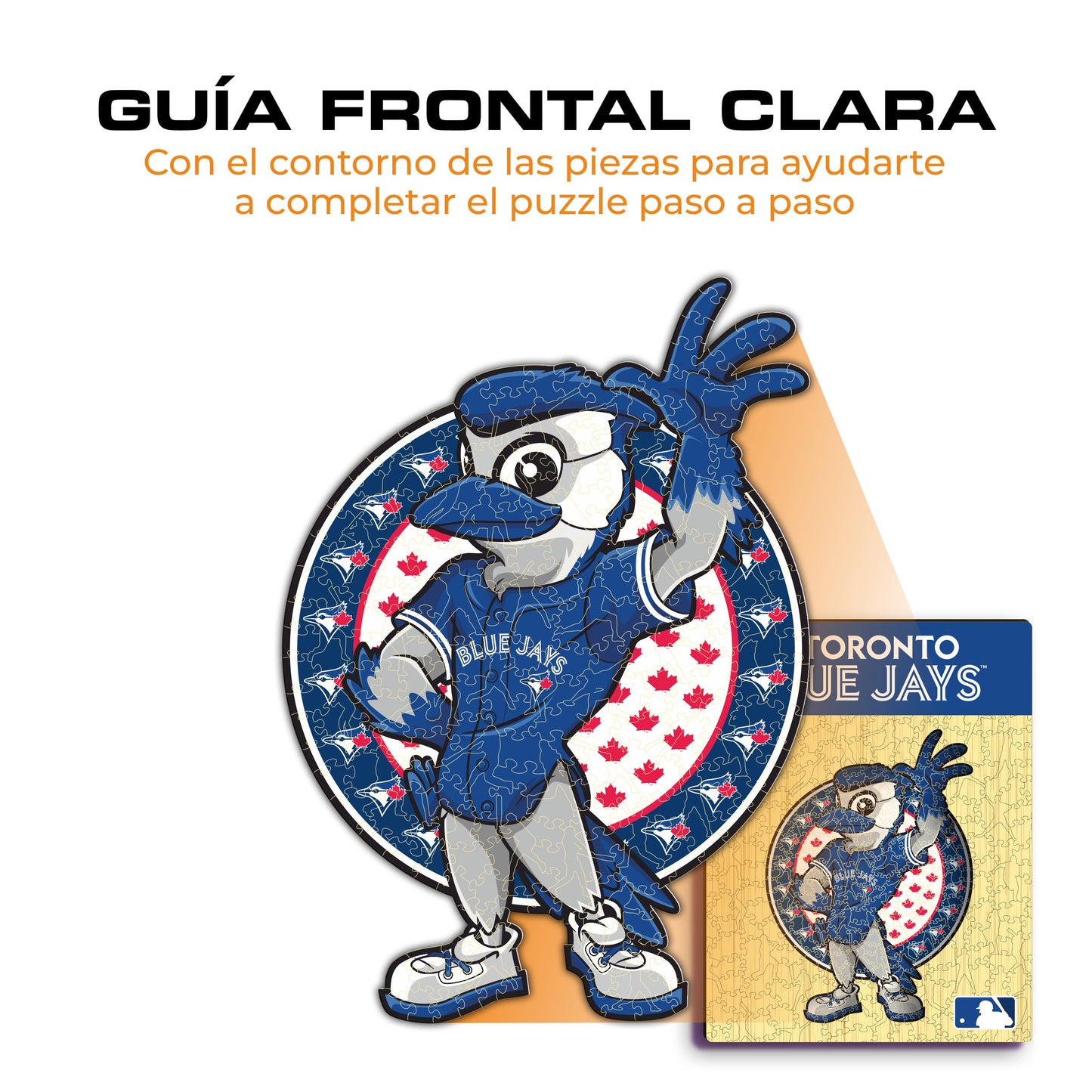 Toronto Blue Jays™ Mascota - Rompecabezas de Madera