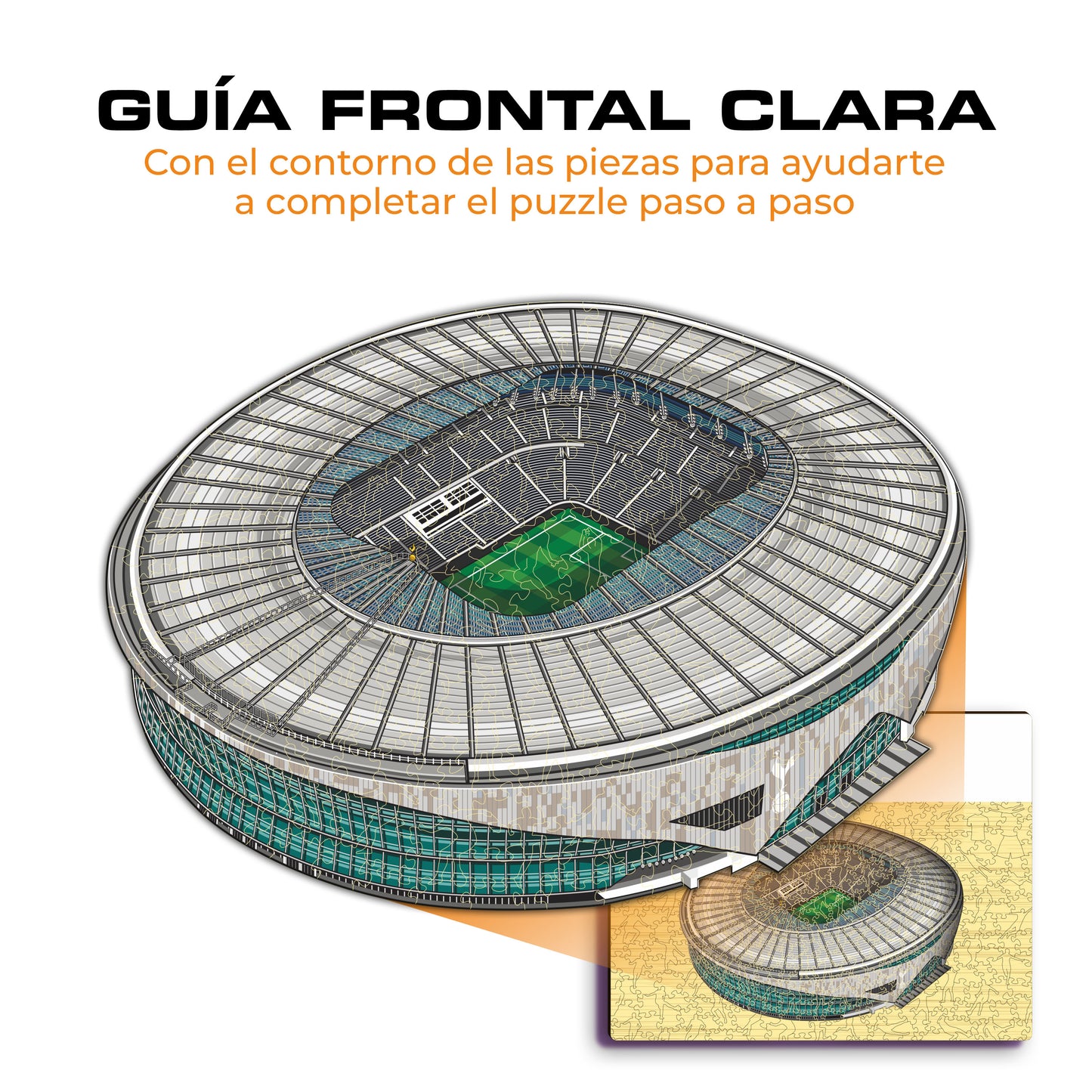 Tottenham Hotspur FC® Stadium - Rompecabezas de Madera