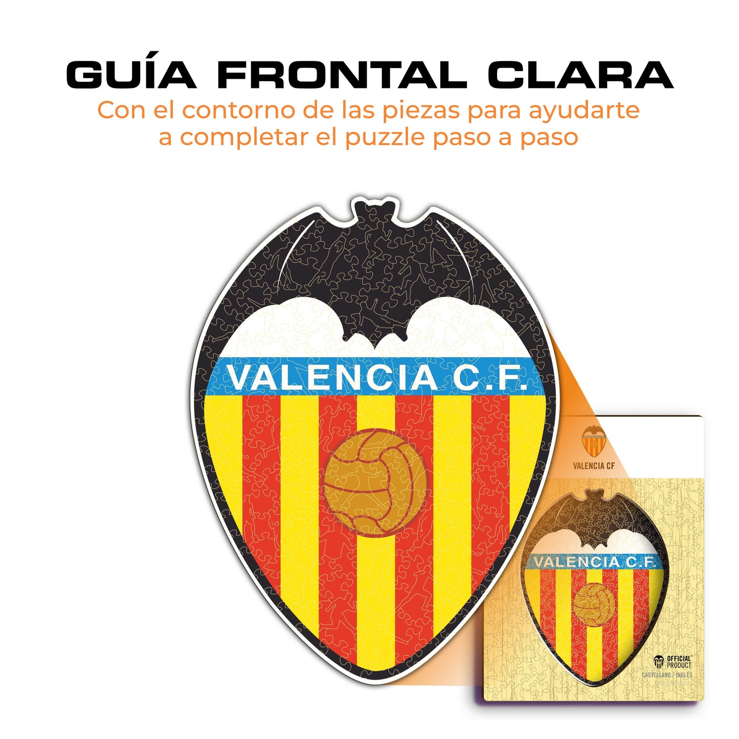 Valencia CF® Logo - Rompecabezas de Madera
