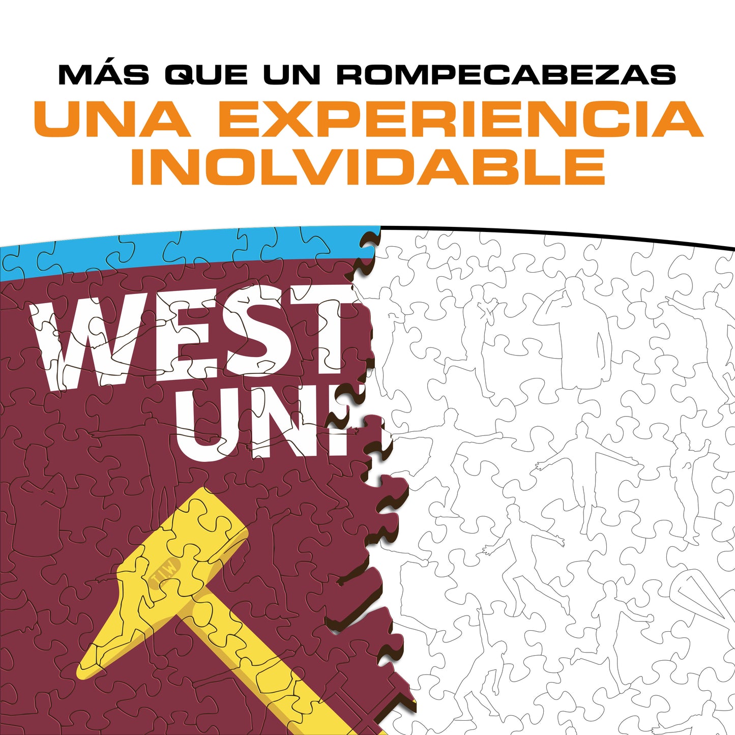 West Ham United FC® Logo - Rompecabezas de Madera