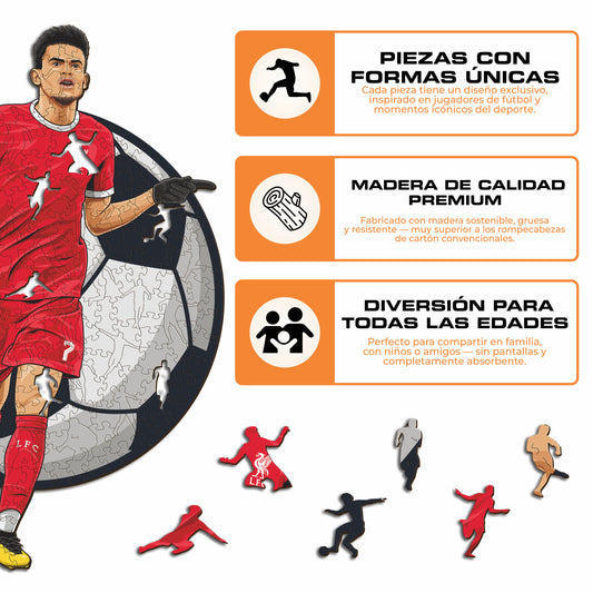 Luis Díaz - Rompecabezas de Madera