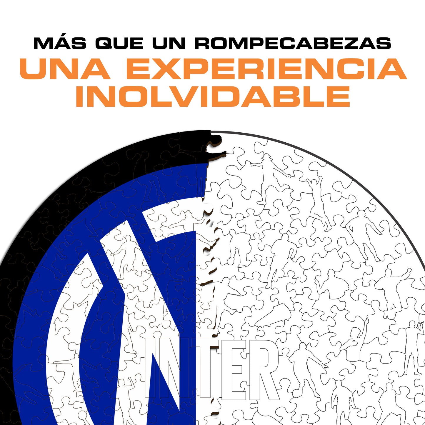 FC Inter® Logo - Rompecabezas de Madera