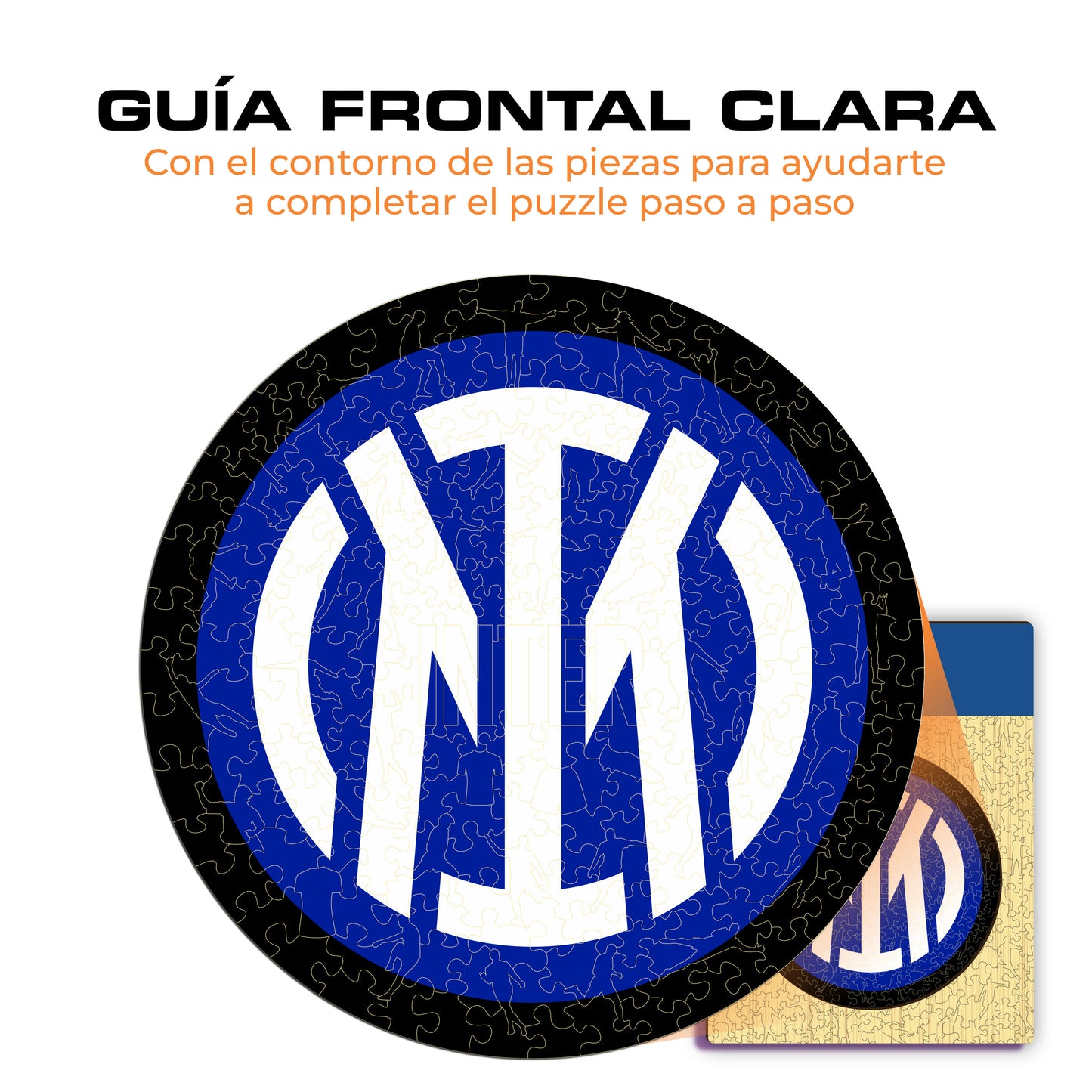 FC Inter® Logo - Rompecabezas de Madera