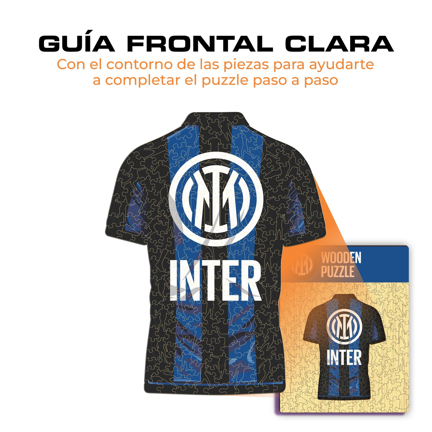 FC Inter® Camiseta - Rompecabezas de Madera