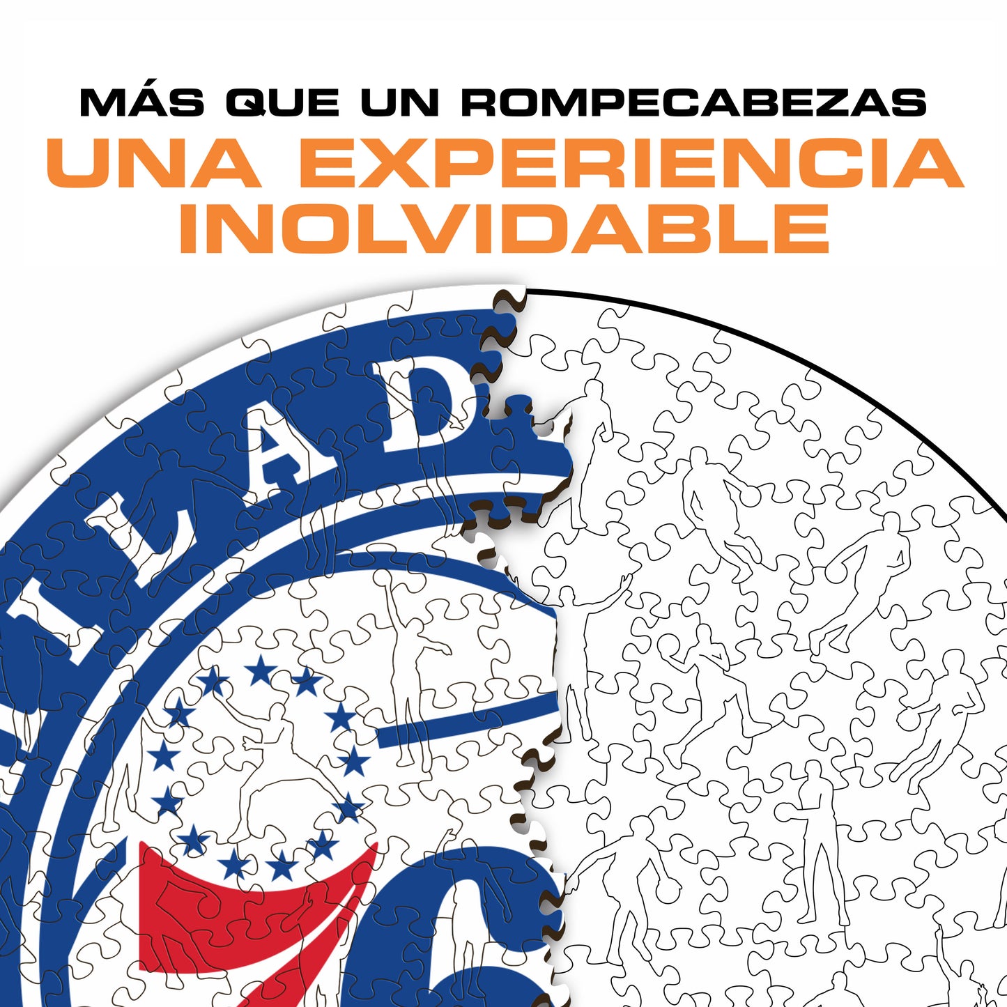 Philadelphia 76ers™ - Rompecabezas de Madera