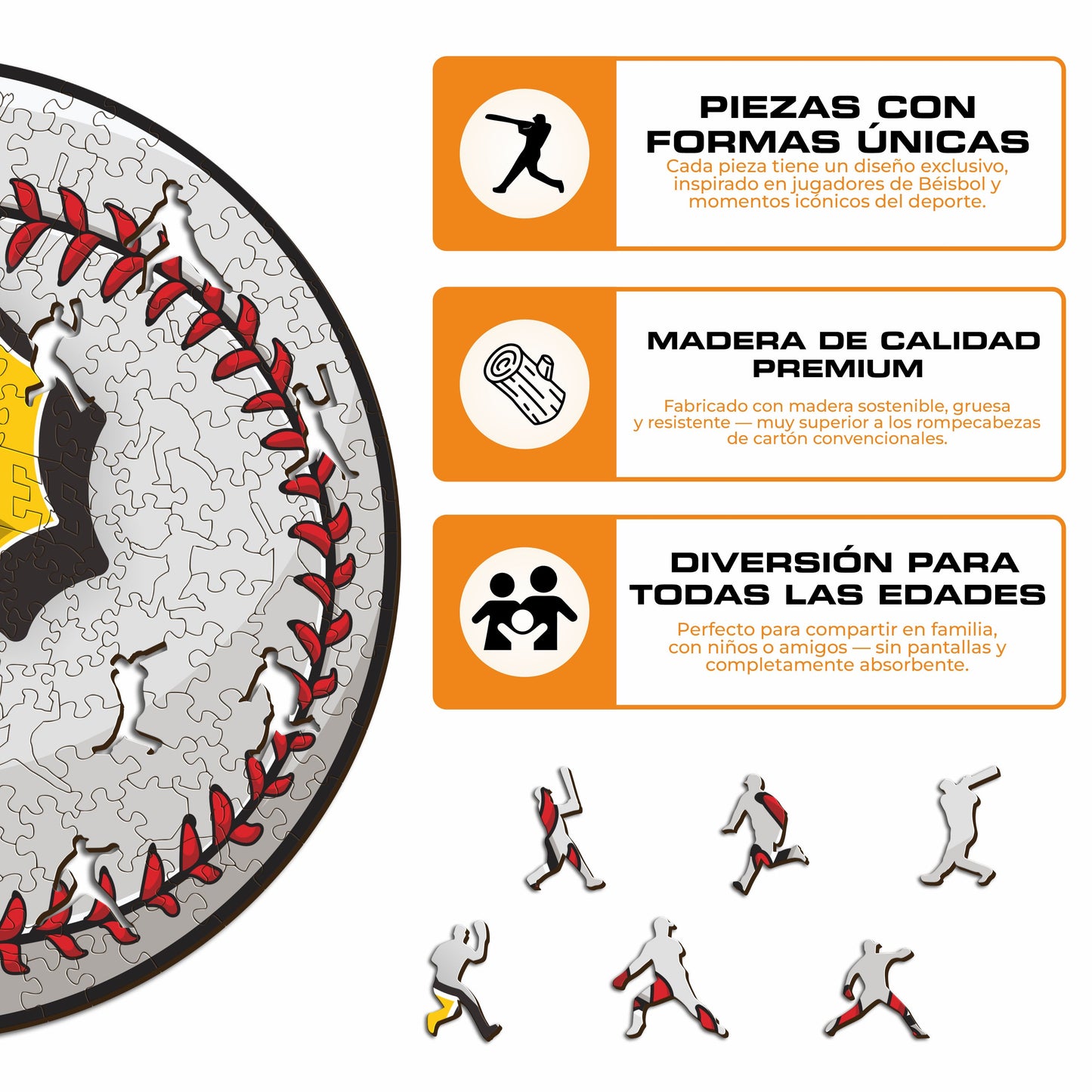 Pittsburgh Pirates™ - Rompecabezas de Madera