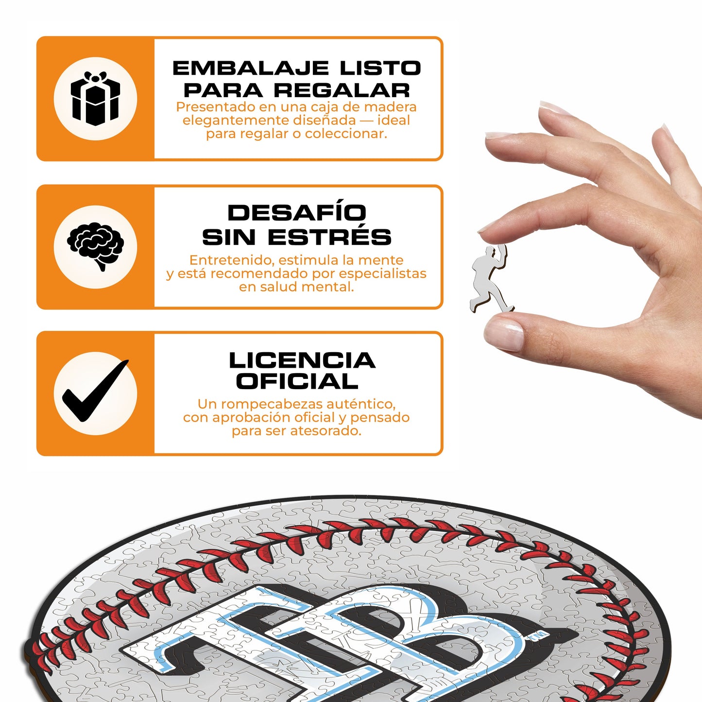 Tampa Bay Rays™ - Rompecabezas de Madera