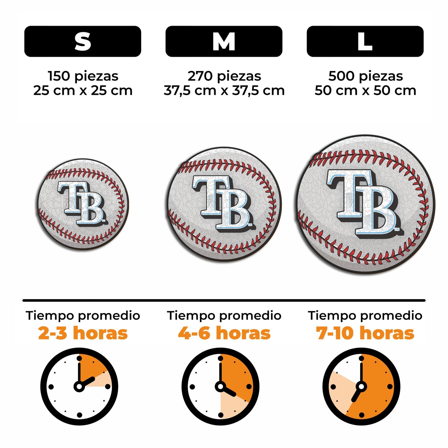 Tampa Bay Rays™ - Rompecabezas de Madera