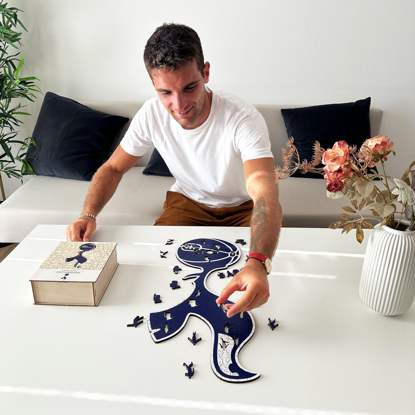Tottenham Hotspur FC® Logo - Rompecabezas de Madera