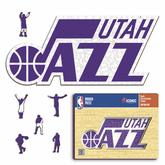 Utah Jazz™ - Rompecabezas de Madera