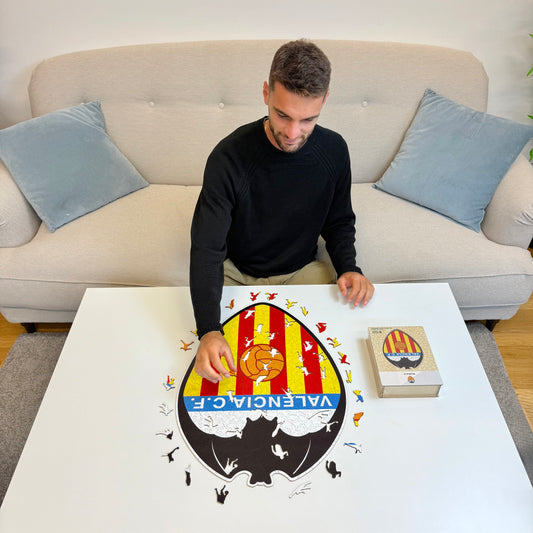 Valencia CF® Logo - Rompecabezas de Madera